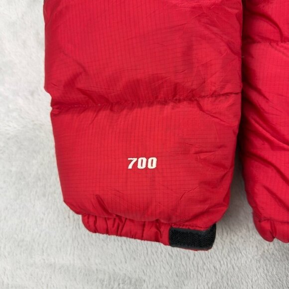 Vtg The North Face Red Puffer Down Jacket Men’s Size M - Picture 6 of 15